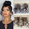 YOUNG BEAUTY HD Lace Body Wave Curly Human Hair Edge Swiss Lace Natural Hairline Baby Hair Strips for Women 4Pcs Natural Color view 1