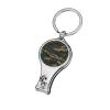 Camo Camouflage Fingernail Clipper Metal Fingernail Cutters Portable Nail Clipper with Nail File view 1
