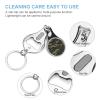 Camo Camouflage Fingernail Clipper Metal Fingernail Cutters Portable Nail Clipper with Nail File view 3
