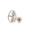 AYMAYA Cosmetic Mirror, 1Pc Makeup Mirror Magnifying Mirror 20X Magnifying Beauty Cosmetic Mirror view 3