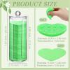 Sieral 120 Pcs Compressed Facial Sponges with Container Disposable Face Sponge Pads for Washing Face Cleansing Exfoliating Esthetician Makeup Removal(Heart,Green) view 2
