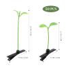DOITOOL 50 Pcs Bean Sprout Hair Clips Grass Hairpin for Kids Girls Women Diy Party Festival Hair Accessories view 2