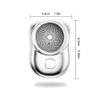 Eforcase Electric Shavers for Men, Electric Razor Mini Shaver Portable Electric Shaver, Pocket Size USB Shaver Portable Electric Shaver Travel Shaver for Home,Car,Travel view 4