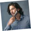 FOMIYES Manual Razor for Men Professional Shaver for Beard Sideburns Hair Portable Hairdressing Tool for Barbers and Home Use Easy Replacement view 3