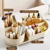 AEVXKHI Rotating Makeup Organizer 360 Degree Makeup Holder Large Capacity Cosmetic Stand Space Saving Makeup Display Box Decorative Makeup Organizer for Dresser Bedroom view 3