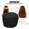 Electric Hair Heating Hat Household Hot Oil Treatment Hat, Hair Thermal Treatment SPA Nourish Care Hat with Adjustable Temperature, Soft PU Material Deep Conditioning Heat view 3