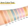 8Pcs Glitter Eye Shadow Sticks Liner Pencils Makeup Set, Desert Mocha Beige Gold Light Purple Pink Sky Dazzling Blue Geen Glitter Shimmer Eyeliner Pencil Cream Eyeshadow Palette Makeup for Older Women view 3
