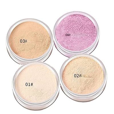 Face Powder Finishing Powder long lasting waterproof oil control concealer powder female makeup facial makeup cosmetics
