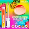 Blossom Juicy Jelly Moisturizing Lip Care Fruit Flavored Nourishing Lip Oil + Zodiac Sign Vanilla Scented Roll On Lip Gloss with Crystals, 2 Pack Bundle, Papaya/Leo view 2