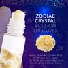 Blossom Juicy Jelly Moisturizing Lip Care Fruit Flavored Nourishing Lip Oil + Zodiac Sign Vanilla Scented Roll On Lip Gloss with Crystals, 2 Pack Bundle, Papaya/Leo view 3