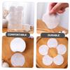 ADOCARN 1200pcs Pearl Pattern Makeup Remover Cotton Wipes Face Towel Cotton Rounds Pads for Cosmetic Removal Comfortable Cosmetic Pads Face Pads Non-Woven Fabric Mask Clean Travel view 3