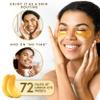 PatchRx Gold Under Eye Patches (144 Patches) for Puffy Eyes and Dark Circles with Pure Collagen, 24K Eye Gel Pad Masks for Reducing Eye Bags, Puffy Dark Circles, Wrinkles, and Fine Lines view 4