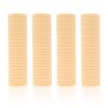 100 Pack Seamless Hair Ties for Women Girls Ponytail Holders for Thick Hair (Peach) view 1