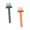 Beatifufu 2Pcs Comb Cleaner Brush Tool Airbag Design for Easy Hair Removal Ergonomic Handle for Comfortable Use Compact for All Comb Types view 1