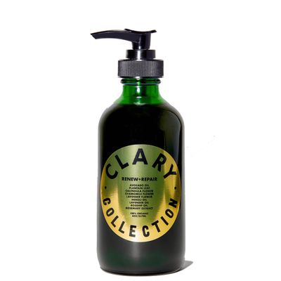 CLARY COLLECTION Renew + Repair Oil Light Avocado Healing Formula for Men, Women & Children, Certified Non-Toxic, Natural & Organic, Plant-Based Formula, All Ages & Skin Types - 8 Fl Oz