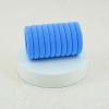100 Pack Seamless Hair Ties for Women Girls Ponytail Holders for Thick Hair (Blue) view 4