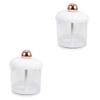 FRCOLOR 2pcs Foams Maker for Face Wash Portable Foaming Cup Delicate Deep Makeup for Facial Shampoo Shower Gel view 1