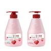 Kwailnara WELCOS Strawberry Milk Body Lotion & Body Wash Set  Moisturizing & Revitalizing Korean Skincare Set with Strawberry Extract, 560g / 19.75oz Each view 1