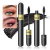 Tubing Mascara Waterproof & Smudge-Proof - Long-Lasting Mascara for Length and Volume, Curling Eyelashes, No Flaking and No Clumping, Cruelty Free, Eye Makeup, Black (Pack of 1) view 1