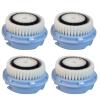 Clarisonic Delicate Facial Cleansing Brush Head Replacement, Compatible with Mia 1, Mia 2, Mia Fit, Smart Profile Uplift and Alpha Fit X, 4 Count view 1