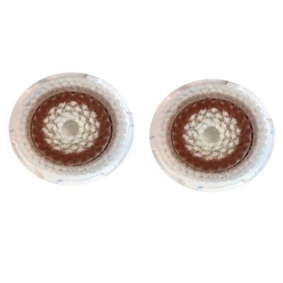 Clarisonic Radiance Facial Cleansing Brush Head Replacement, Compatible with Mia 1, Mia 2, Mia Fit, Smart Profile Uplift and Alpha Fit X, 2 Count