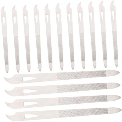 KALLORY 15pcs Nail Care Tools Professional Manicure and for Filing Trimming and Shaping Nails and Stylish Design for Salon and Home Use