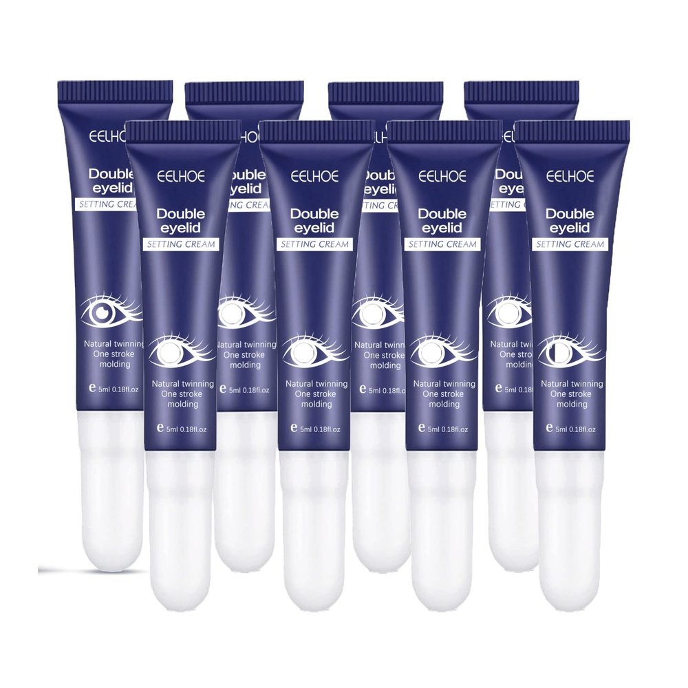 VEMART Lifting Eyelid Defining CreamHelps to Firm The Skin While Reducing The Appearance of Fine Lines, Wrinkles, Eyelid Puffiness, and Dullness. Improves Skin Cell Turnover. (Color : 8pcs)