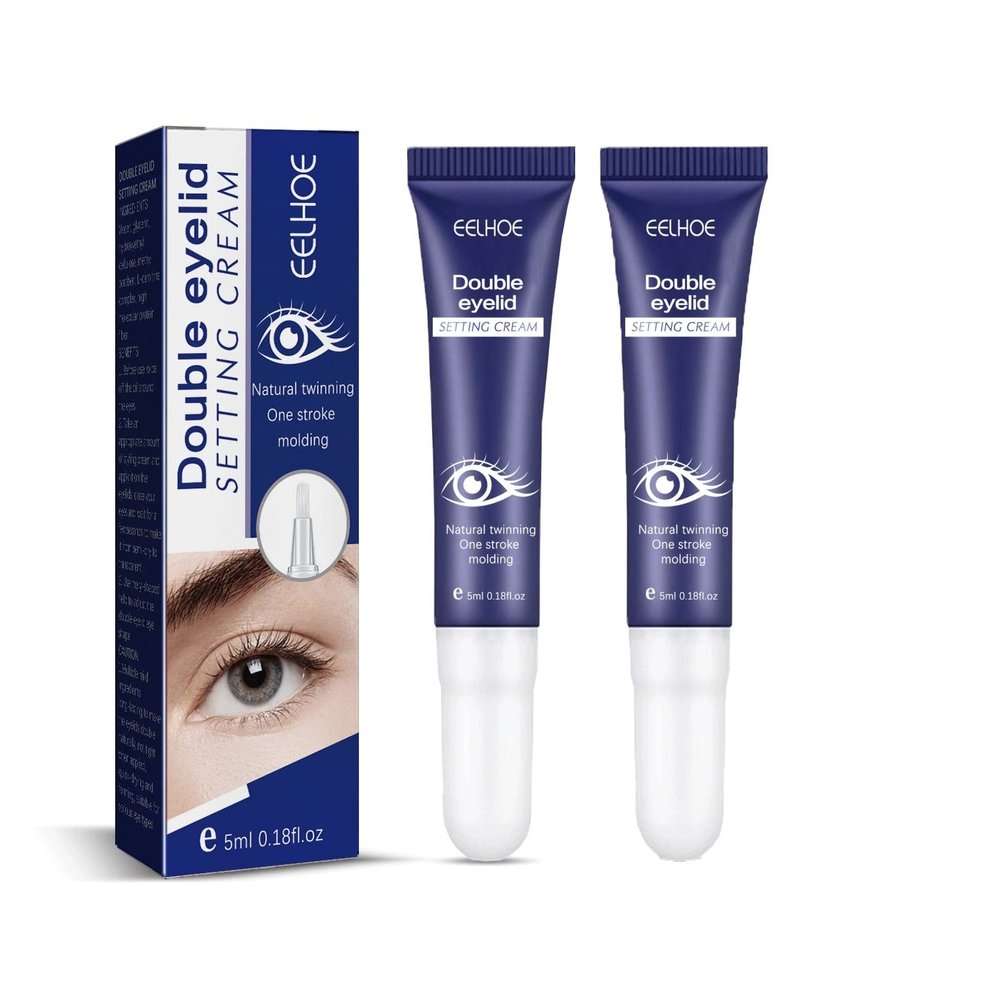 VEMART Lifting Eyelid Defining CreamHelps to Firm The Skin While Reducing The Appearance of Fine Lines, Wrinkles, Eyelid Puffiness, and Dullness. Improves Skin Cell Turnover. (Color : 2pcs)