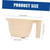 Mobestech Hair Tint Mixing Bowl 2 Pack PP with Ergonomic Handle view 2
