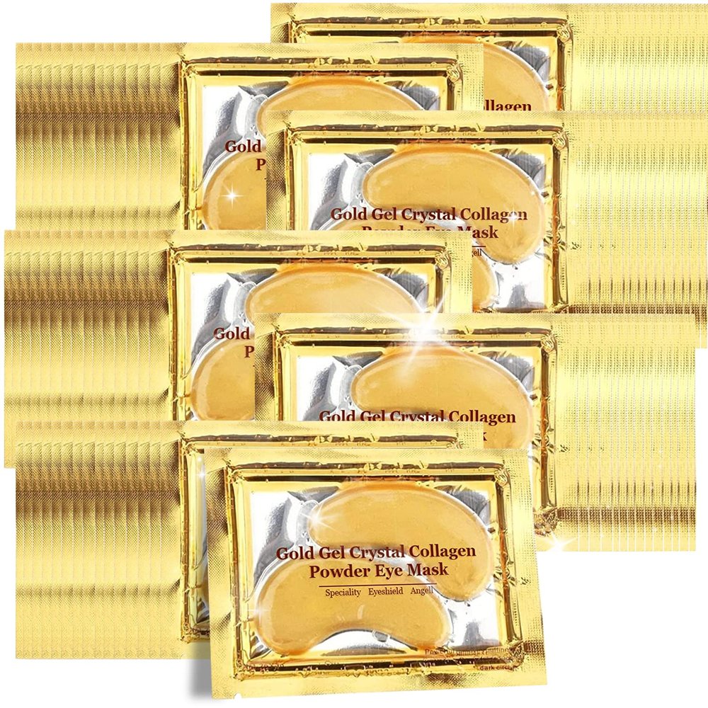 YMEYFAN Under Eye Patches, 2000 Pairs 24K Gold Collagen Under Eye Mask Skincare Bulk Wholesale for Spa Salon Estheticians, Puffiness Eyes Dark Circles Treatments, Rreduce Wrinkles Fine Lines Firm Skin