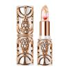 SWETIYOU Crystal Flower PH Lip Balm Color Changing Magic Lipstick Jelly Luxury Long Lasting Nutritious Gloss Clear pintalabios magicos, Pink Flower view 1