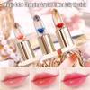 SWETIYOU Crystal Flower PH Lip Balm Color Changing Magic Lipstick Jelly Luxury Long Lasting Nutritious Gloss Clear pintalabios magicos, Red Flower view 3