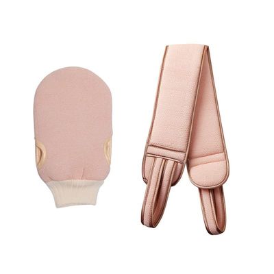 3Pcs Body Cleaning Washcloth Soft Brush Home Hotel Bathroom Shower Ball Back Scrubber Belt Exfoliating Skin Towel Bath Gloves (Color : EN1013-4)