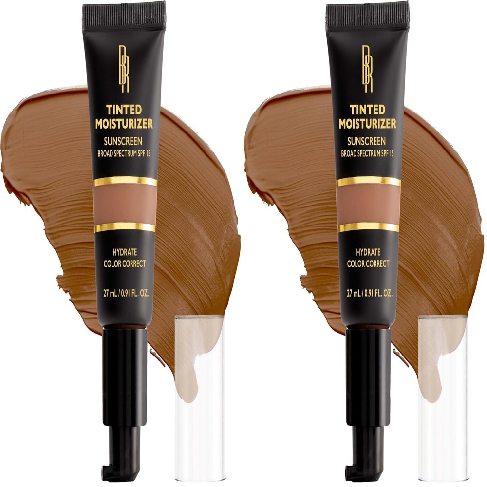 Black Radiance True Complexion Tinted Moisturizer SPF 15 Dark (Neutral) (Pack of 2)