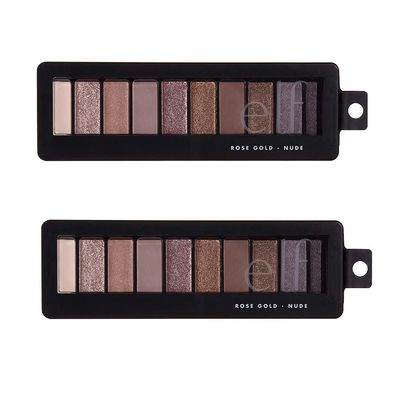 e.l.f. Pack of 2 Eyeshadow Palette, Rose Gold - Nude 83277