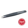 Tweezerman Stainless Steel Slant Tweezer - Eyebrow Tweezers for Women and Men (Blue Stone) (Pack of 2) view 4