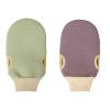 3Pcs Body Cleaning Washcloth Soft Brush Home Hotel Bathroom Shower Ball Back Scrubber Belt Exfoliating Skin Towel Bath Gloves (Color : EN1013-15) view 1