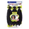 FreeTress Crochet Braids 3X Kids Pre-Fluffed Poppin' Twist 12" (pack of 1, 1B) view 1
