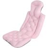 Full Body Bath Cushion, Bath Cushion for Tub, Filling Ergonomic Spa Bath Pillow, 3 Mesh Layers for Great Back Support (Pink) view 2
