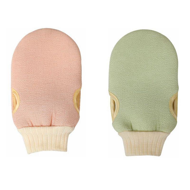 3Pcs Body Cleaning Washcloth Soft Brush Home Hotel Bathroom Shower Ball Back Scrubber Belt Exfoliating Skin Towel Bath Gloves (Color : EN1013-13)