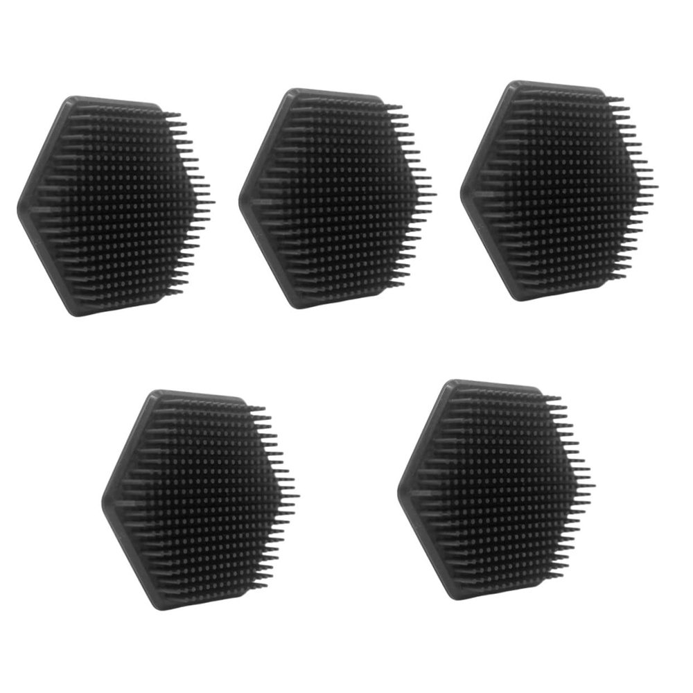 minkissy 5pcs Facial Brush Gentle Exfoliating Scrubber for Cleansing -Resistant Material for Skin Care for