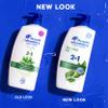 Head & Shoulders Anti-Dandruff Shampoo and Conditioner, Tea Tree Oil 2-in-1 Twin Pack, 1% Pyrithione Zinc, Tea Tree Shampoo with Cooling, Refreshed Scalp, 32.1 fl oz Each view 2