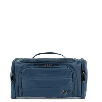 Lug Trolley Medium Cosmetic Case, CONTEMPORARY NAVY