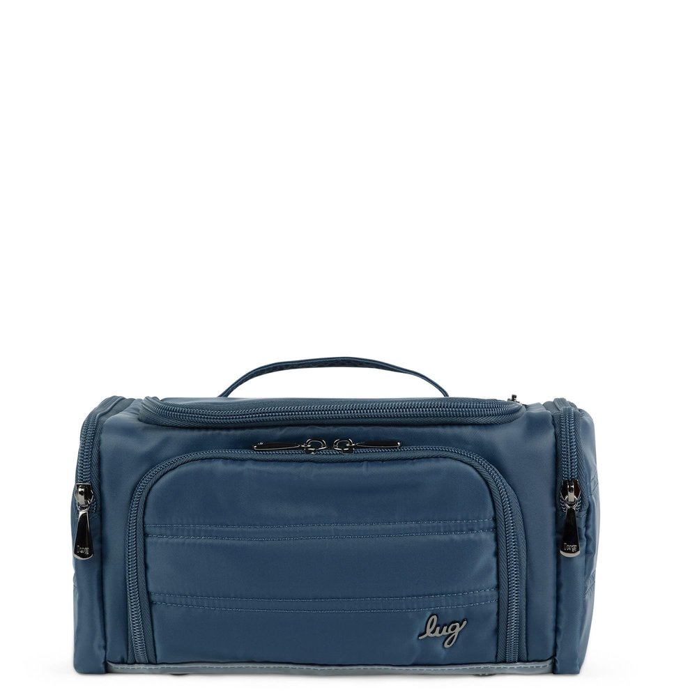 Lug Trolley Medium Cosmetic Case, CONTEMPORARY NAVY