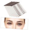 BIUDECO 6pcs Like Eyebrow Stickers Natural False Eyebrows for Makeup Lovers Seamless Imitation Brow Stickers for Sparse No Eyebrows Easy Application with No Recovery view 2