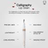 stila Calligraphy Lip Stain, Long-Lasting Tint, Moisturizing, Transfer-Proof, Lightweight, Sheer Buildable Color, Fades to a Natural Wash of Color, Hillary, .22 Fl. Oz. view 3
