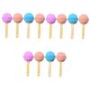 Healeved 12pcs Reusable Bath Sponge Lollipop-Shaped High-Density Scrubber for Gentle Exfoliation for Boys and Girls and Adults Lightweight and Convenient for Daily Use view 1