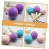 Healeved 12pcs Reusable Bath Sponge Lollipop-Shaped High-Density Scrubber for Gentle Exfoliation for Boys and Girls and Adults Lightweight and Convenient for Daily Use view 3