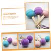 Healeved 12pcs Reusable Bath Sponge Lollipop-Shaped High-Density Scrubber for Gentle Exfoliation for Boys and Girls and Adults Lightweight and Convenient for Daily Use view 4