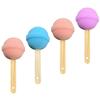 Healeved 16pcs Bath Sponges for Shower Women Scrubber for Body Washing Shower Sponges for Women for Bathing Newborn Long Handle Back Brush view 4